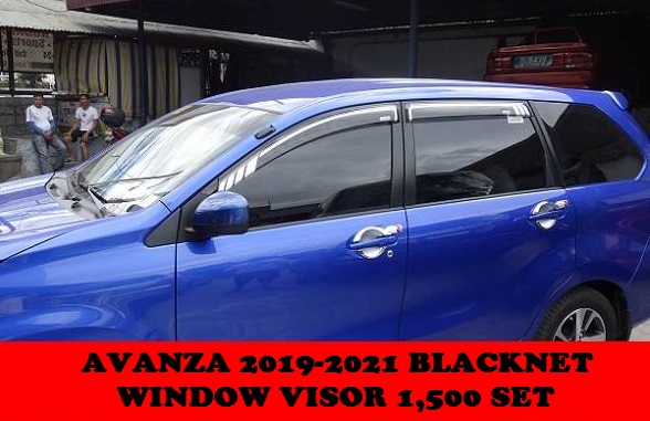 BLACKNET WINDOW VISOR AVANZA 2019-2021 