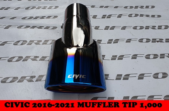 MUFFLER TIP CIVIC 2016-2021 