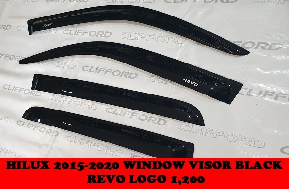 WINDOW VISOR HILUX REVO 2015-2020 
