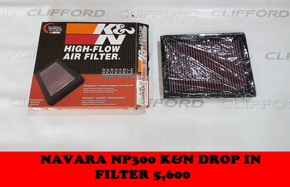 K&N DROP IN FILTER NAVARA NP300