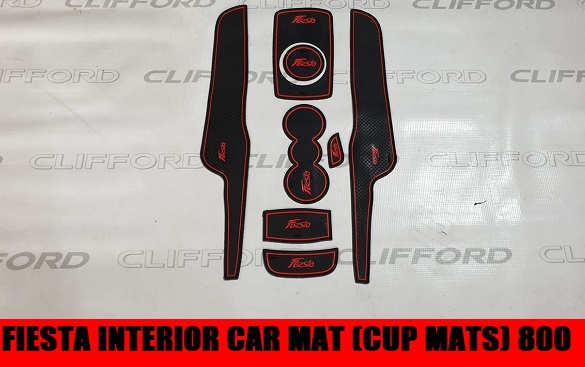 FIESTA INTERIOR CAR MAT (CUP MATS)