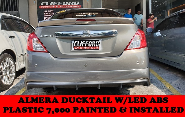 DUCKTAIL WITH LED ALMERA 
