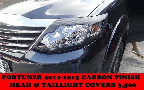 CARBON COVERS FORTUNER 2012-2015