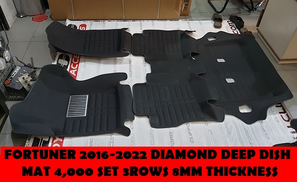 DIAMOND DEEP DISH MAT FORTUNER 2021-2023