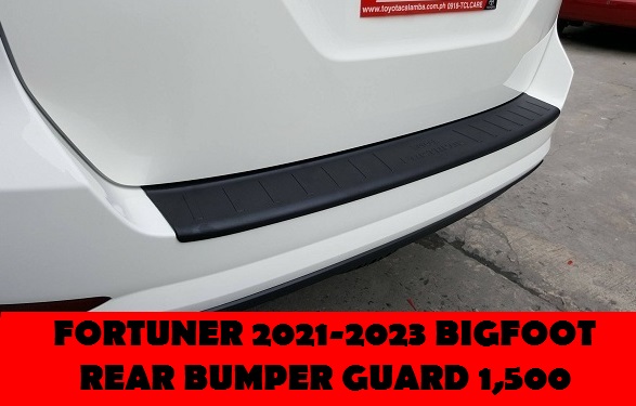 REAR BUMPER GUARD FORTUNER 2021-2023 