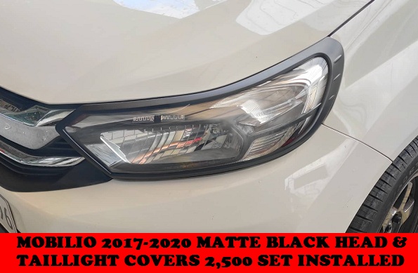 MATTE BLACK TRIMS MOBILIO 2017-2020