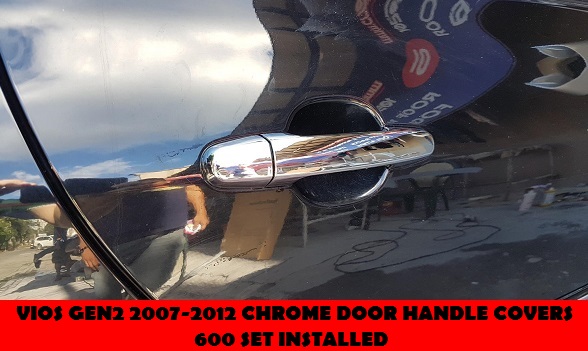 CHROME DOOR HANDLE COVER VIOS GEN2 
