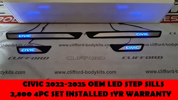LED STEP SILLS CIVIC 2022-2025 