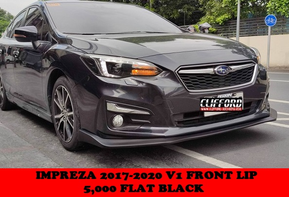 IMPREZA 2017-2020 V1 FRONT LIP 