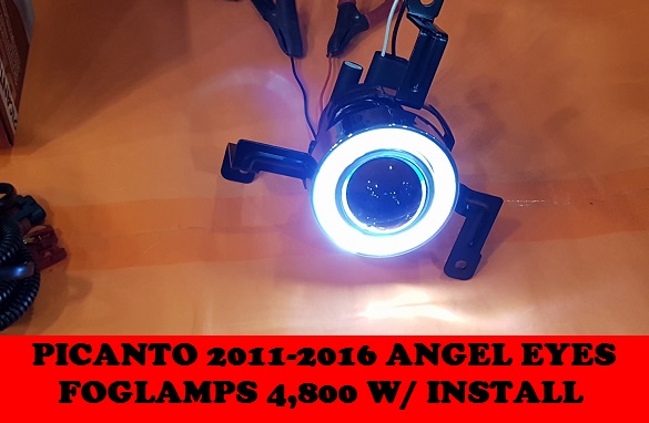ANGEL EYES FOGLAMPS PICANTO 2011-2016