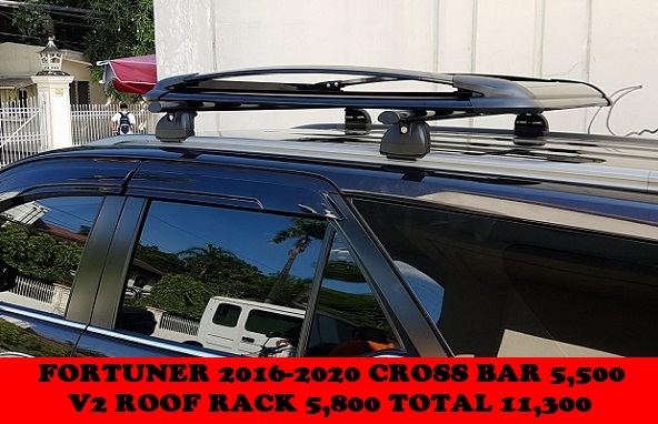 CROSS BAR AND ROOF RACK FORTUNER 2016-2020