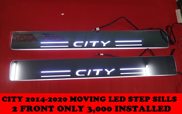 MOVING LED STEP SILLS CITY 2014-2020