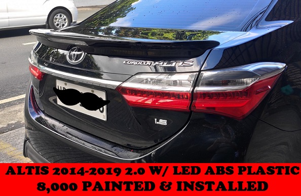OEM / 2.0 DUCKTAIL WITH LED ALTIS 2014-2019