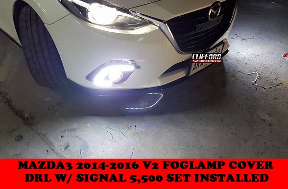 V2 DRL WITH SIGNAL MAZDA3 2014-2016 