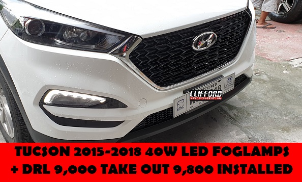 LED FOGLAMPS WITH DRL TUCSON 2015-2018
